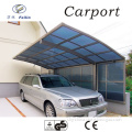 Strong and durable aluminum car parking shade carport parking equipment pit 2 stop vertical car lift